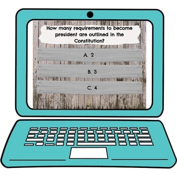Presidential Election Interactive Google Slides™ Presentation Distance Learning - Image 3
