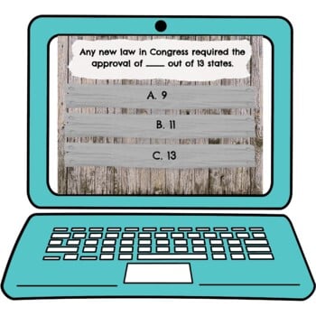 Articles of Confederation Interactive Google Slides™ | Distance Learning - Image 3