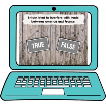 War of 1812 Interactive Google Slides™ Presentation | Distance Learning - Image 4