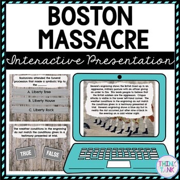 Boston Massacre Interactive Google Slides™ Presentation | Distance Learning