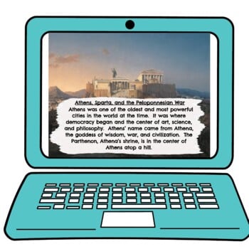 Ancient Greece Interactive Google Slides™ Presentation | Distance Learning - Image 2