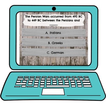 Ancient Greece Interactive Google Slides™ Presentation | Distance Learning - Image 3