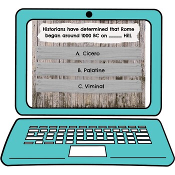 Ancient Rome Interactive Google Slides™ Presentation | Distance Learning - Image 3