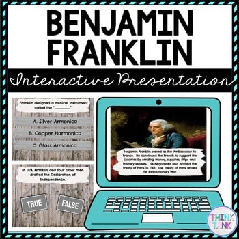 Benjamin Franklin Interactive Google Slides™ Presentation | Distance Learning