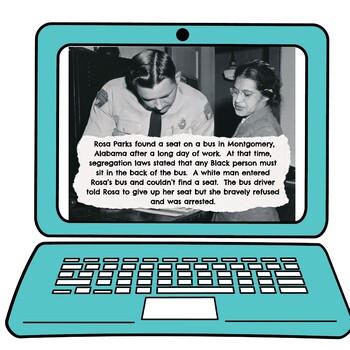 Rosa Parks Interactive Google Slides™ Presentation | Distance Learning - Image 2