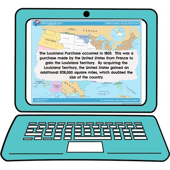Louisiana Purchase Interactive Google Slides™ Presentation | Distance Learning - Image 2