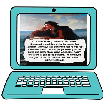 Christopher Columbus Interactive Google Slides™ Presentation | Distance Learning - Image 2