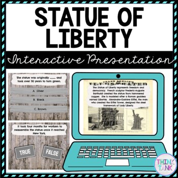 Statue of Liberty Interactive Google Slides™ Presentation | Distance Learning