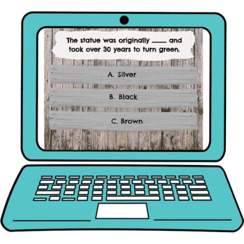 Statue of Liberty Interactive Google Slides™ Presentation | Distance Learning - Image 3