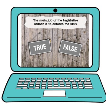 Legislative Branch Interactive Google Slides™ Presentation | Distance Learning - Image 4