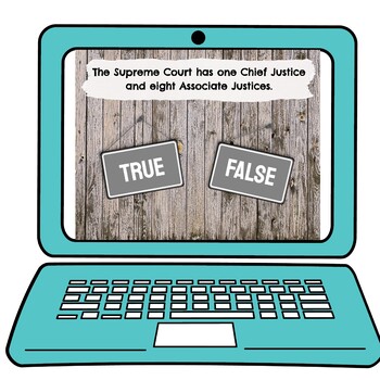 Judicial Branch Interactive Google Slides™ Presentation | Distance Learning - Image 4