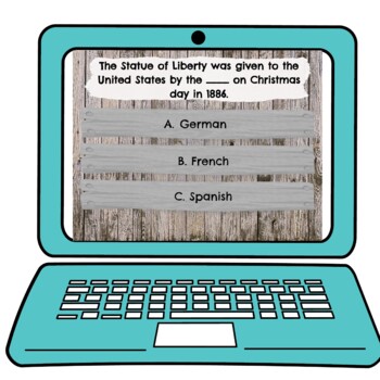 Christmas Fun Facts Interactive Google Slides™ Presentation | Distance Learning - Image 3