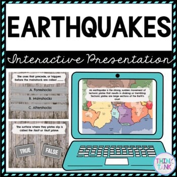 Earthquakes Interactive Google Slides™ Presentation | Distance Learning