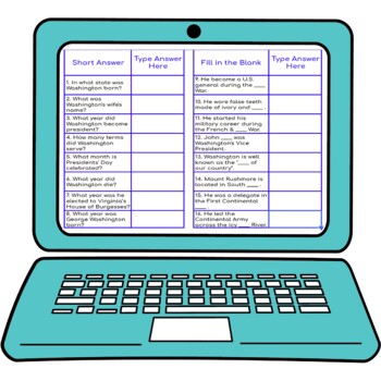 George Washington Secret Message Activity for Google Sheets™ | Distance Learning - Image 4