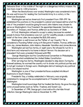George Washington DIGITAL Reading Passage and Questions - Self Grading - Image 4