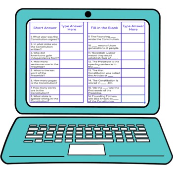 Preamble Secret Message Activity for Google Sheets™ | Distance Learning - Image 3