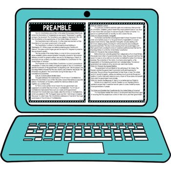 Preamble Secret Message Activity for Google Sheets™ | Distance Learning - Image 4