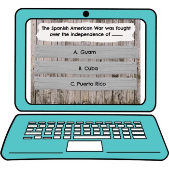 Spanish American War Interactive Google Slides™ Presentation | Distance Learning - Image 3