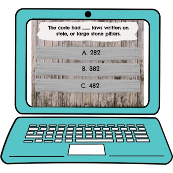 Hammurabi's Code Interactive Google Slides™ Presentation | Distance Learning - Image 3