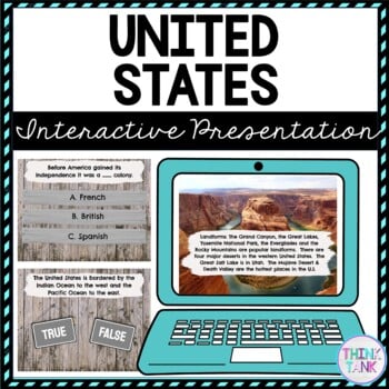 United States Interactive Google Slides™ Presentation | Distance Learning