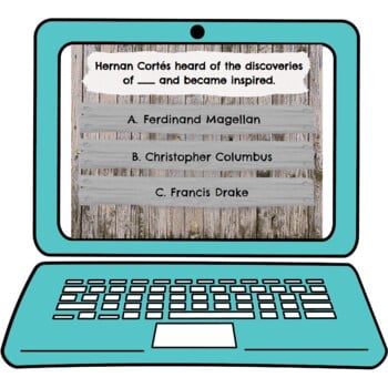 Hernan Cortes Interactive Google Slides™ Presentation | Distance Learning - Image 3
