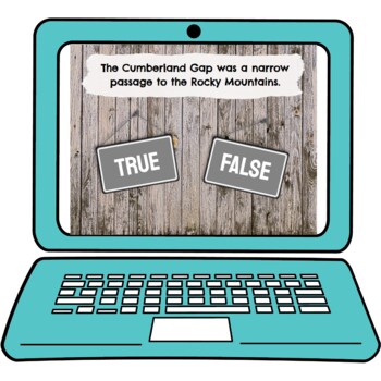 Daniel Boone Interactive Google Slides™ Presentation | Distance Learning - Image 4
