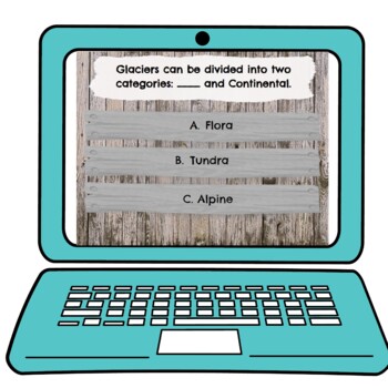 Glaciers Interactive Google Slides™ Presentation | Distance Learning - Image 3