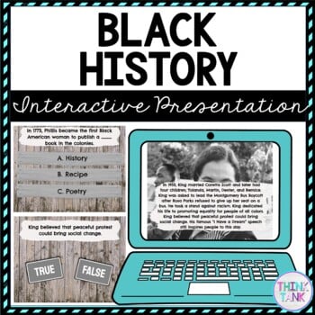 Black History Interactive Google Slides™ Presentation | Distance Learning