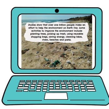 Earth Day Interactive Google Slides™ Presentation | Digital | Distance Learning - Image 2