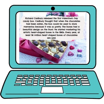 Valentine's Day Interactive Google Slides™ Presentation | Distance Learning - Image 2