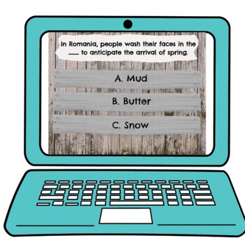 Valentine's Day Interactive Google Slides™ Presentation | Distance Learning - Image 3