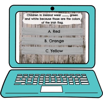 St. Patrick's Day Interactive Google Slides™ Presentation | Distance Learning - Image 3