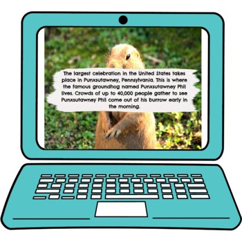 Groundhog Day Interactive Google Slides™ Presentation | Distance Learning - Image 2