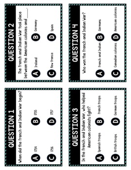 Revolutionary War Causes Task Cards Review Game | American Revolution Activity - Image 2