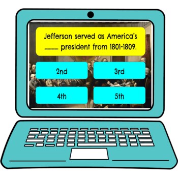 Founding Fathers Review Game Board | Digital | Google Slides - Image 4