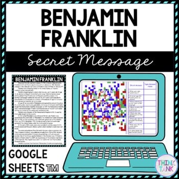 Benjamin Franklin Secret Message Activity for Google Sheets™