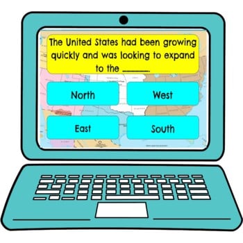 Louisiana Purchase Review Game Board | Digital | Google Slides | Lewis & Clark - Image 4