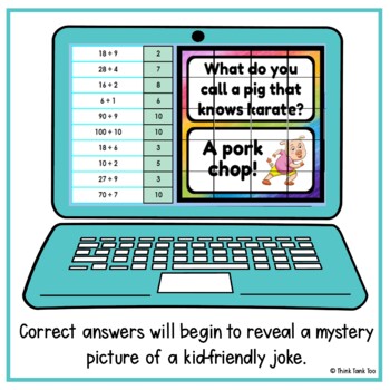 Division | Whole Numbers | Math Mystery Picture Reveal | Joke - Image 3