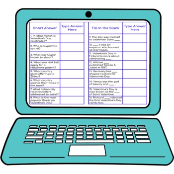 Valentine's Day Secret Message Activity for Google Sheets™ - Image 3