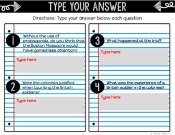 Boston Massacre DIGITAL Interactive Notebook | American Revolution - Image 4