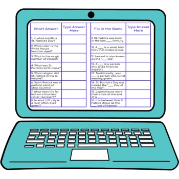 St. Patrick's Day Secret Message Activity for Google Sheets™ - Image 3
