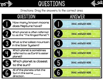 Solar System DIGITAL Interactive Notebook | Choice Board - Image 2