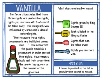 Declaration of Independence Activity - Scavenger Hunt Challenge - Gallery Walk - Image 2