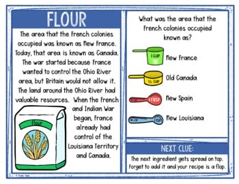 French and Indian War Activity - Scavenger Hunt Challenge - Gallery Walk - Image 2