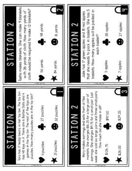 Multistep Word Problems MATH Escape Room - 4.OA.3 - Common Core - 4 Operations - Image 2