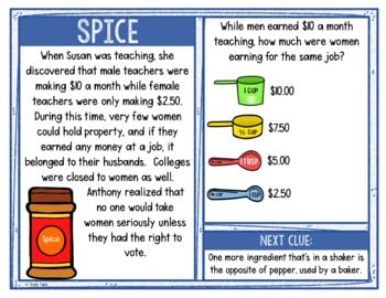 Susan B. Anthony Activity - Scavenger Hunt Challenge - Women's History Month - Image 2