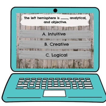 Nervous System Interactive Google Slides™ Presentation | Digital - Image 3