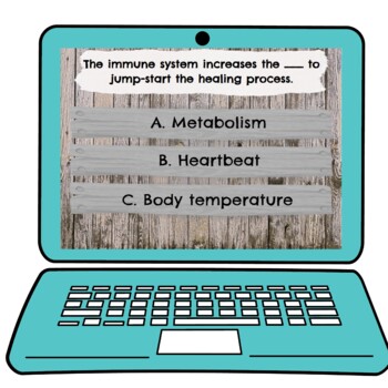 Immune System Interactive Google Slides™ Presentation | Digital - Image 3