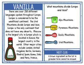 Continents Activity - Scavenger Hunt Challenge - World Geography - Image 2