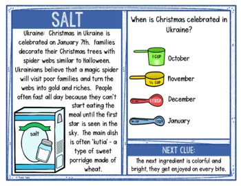 Christmas Around the World Activity - Scavenger Hunt Challenge - Image 4